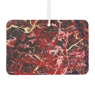 LIGHTNING FLASH (an abstract art design) ~ Car Air Freshener