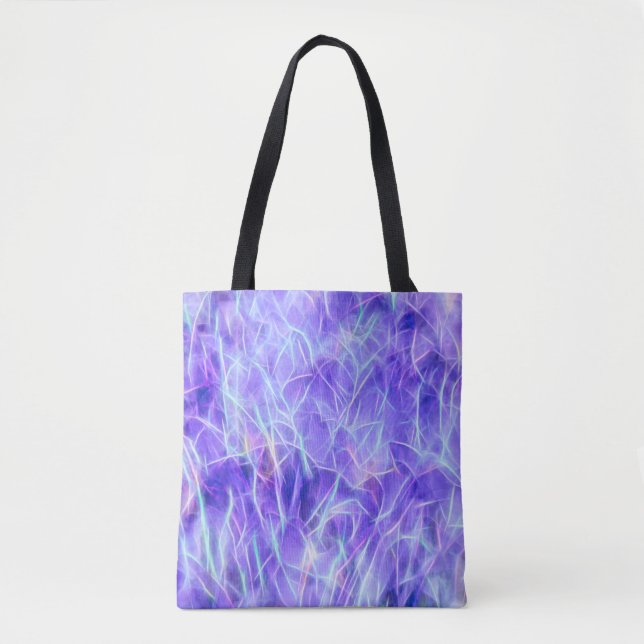 Lightning highlights abstract tote bag (Front)