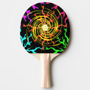 Lightning Hurricane Ping Pong Paddle