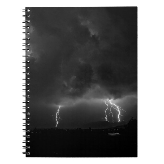 LIGHTNING ILLUSTRATION NOTEBOOK (Front)