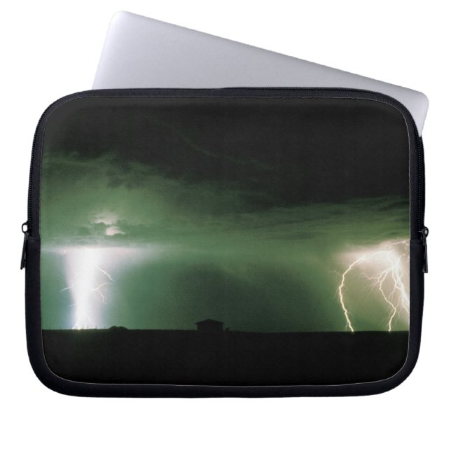 Lightning. Laptop Sleeve (Front)