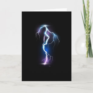 Lightning Lightning Thunderstorm Card