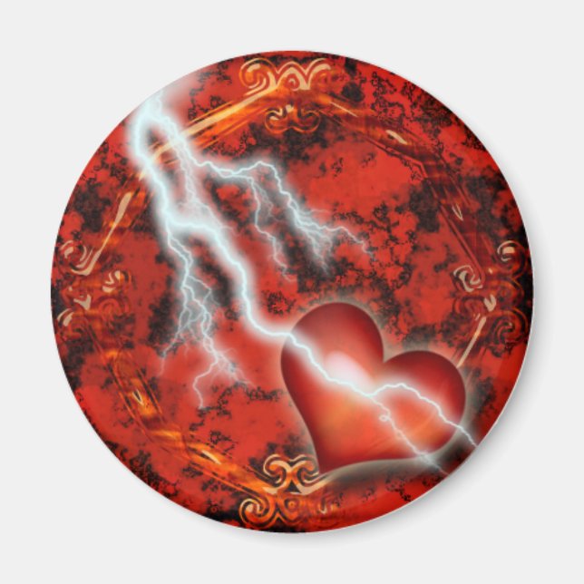 Lightning Love Magnet (Front)