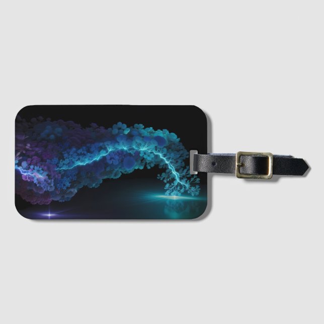 Lightning Luggage Tag (Front Horizontal)