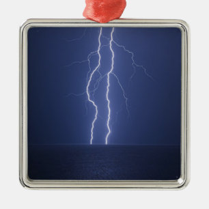 Lightning Metal Tree Decoration