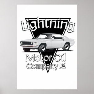 Lightning Motor Oil Company Ltd. Poster