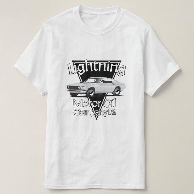 Lightning Motor Oil Company Ltd. T-Shirt (Design Front)