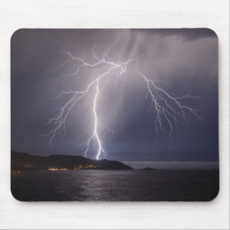 Lightning over Pacifica Mouse Pad