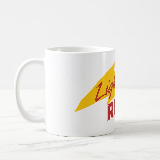 Lightning ready coffee mug (Left)