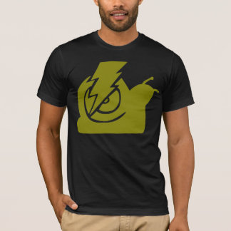 Lightning Snails Logo Yellow T-Shirt