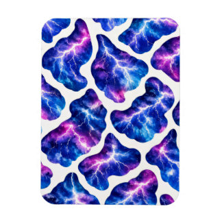 Lightning Storm Galaxy Pattern Magnet