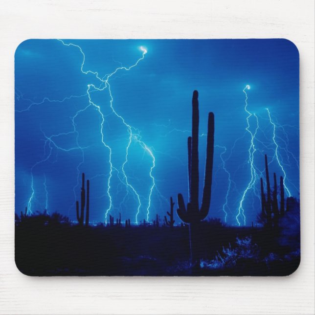 Lightning Storm Mouse Pad (Front)