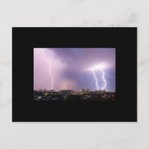 Lightning Storm Postcard