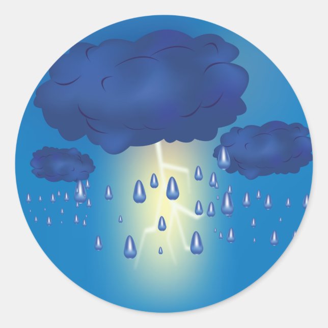 Lightning Storm Stickers (Front)