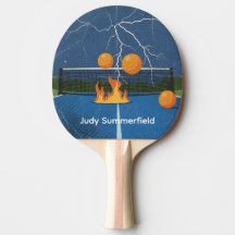 Lightning Storm Table Tennis, Fire and Thunder