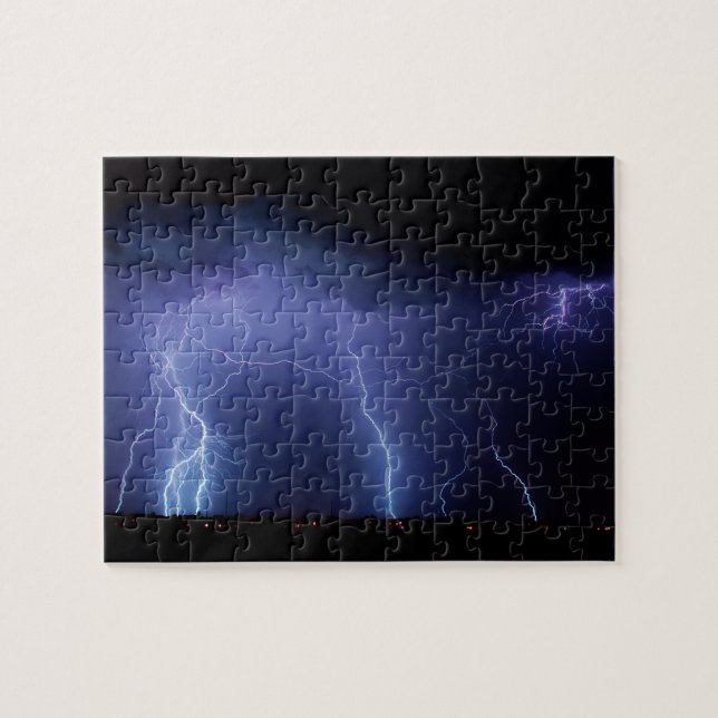 Lightning Strike 3 Jigsaw Puzzle (Horizontal)