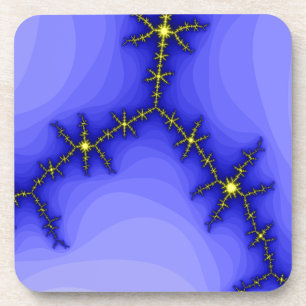 Lightning Strike Cork Coaster