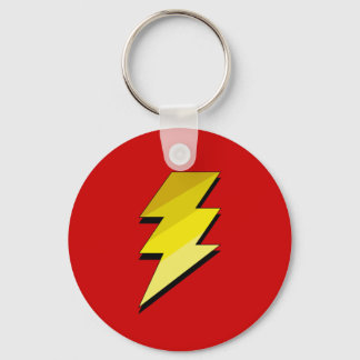 Lightning Thunder Bolt Key Ring