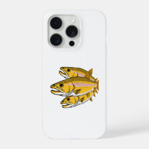 Lightning Trout Retro Fishing Gift iPhone 15 Pro Case