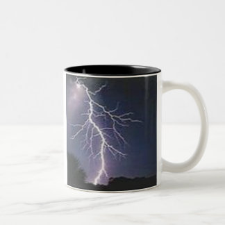 Lightning Two-Tone Coffee Mug