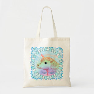 Lightning Unicorn Tote Bag
