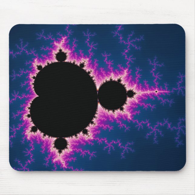 Lightningbrot - Fractal Mouse Pad (Front)