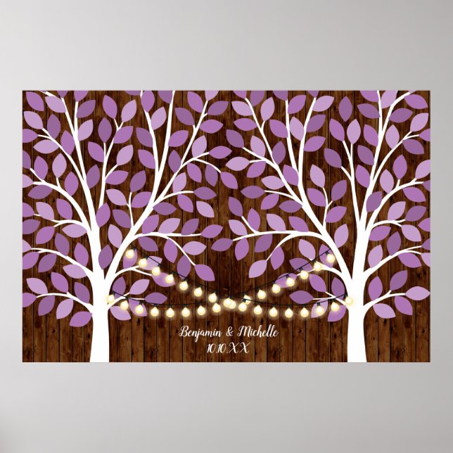 Lights - 150 Signature Guest Book Alternative (Front)