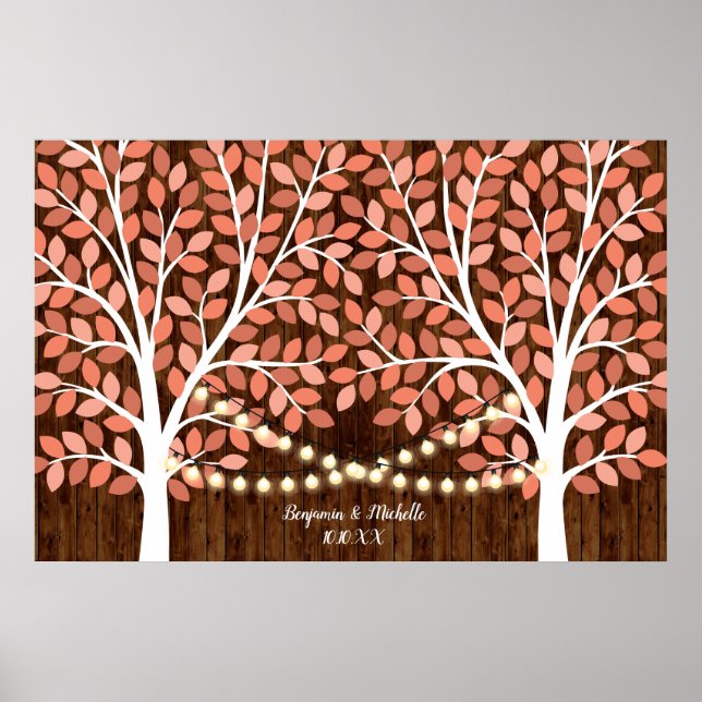 Lights - 250 Signature Guest Book Alternative (Front)