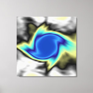 Lights Abstract art Canvas Print