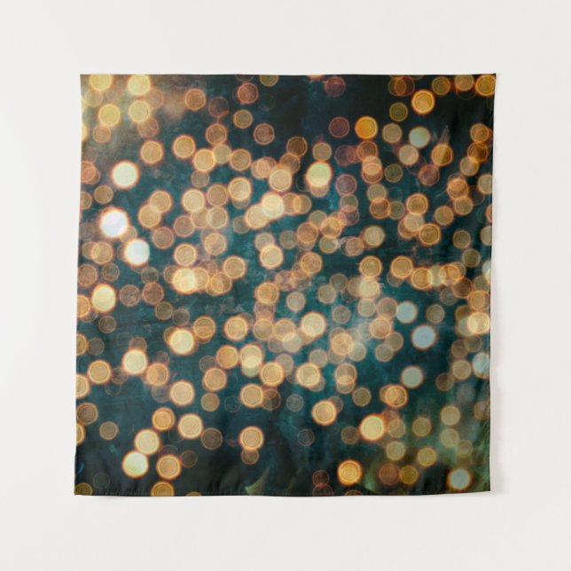 lights backgroundabstract, background, black, blur tapestry (Front)