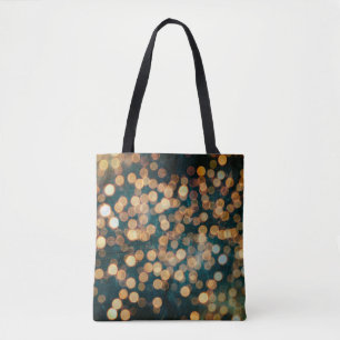 lights backgroundabstract, background, black, blur tote bag