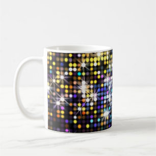 Lights decor: abstract glamourous fashion coffee mug