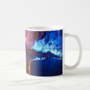 Lights in Reed Flute Cave, China Coffee Mug