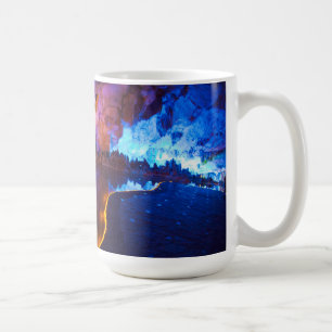 Lights in Reed Flute Cave, China Coffee Mug