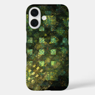 Lights in the City Abstract Art iPhone 16 Case