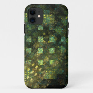 Lights in the City Abstract Art iPhone 11 Case