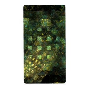 Lights in the City Abstract Art Fractal