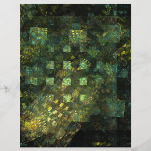 Lights in the City Abstract Art Letterhead