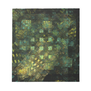 Lights in the City Abstract Art Notepad