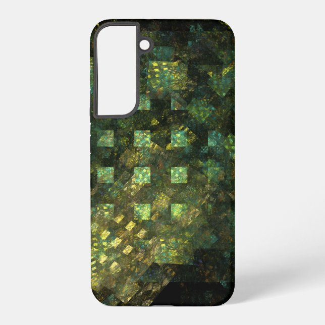 Lights in the City Abstract Art Samsung Galaxy S22+ Case (Back)