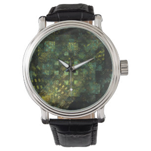 Lights in the City Abstract Art Watch
