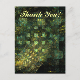Lights in the City Thank You Postcard