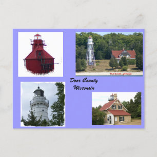 Lights of Door County Postcard