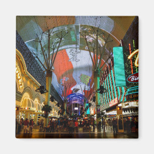 Lights Of Fremont Street Magnet