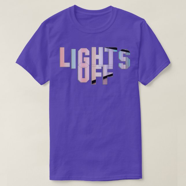 Lights Off 1 T-Shirt (Design Front)