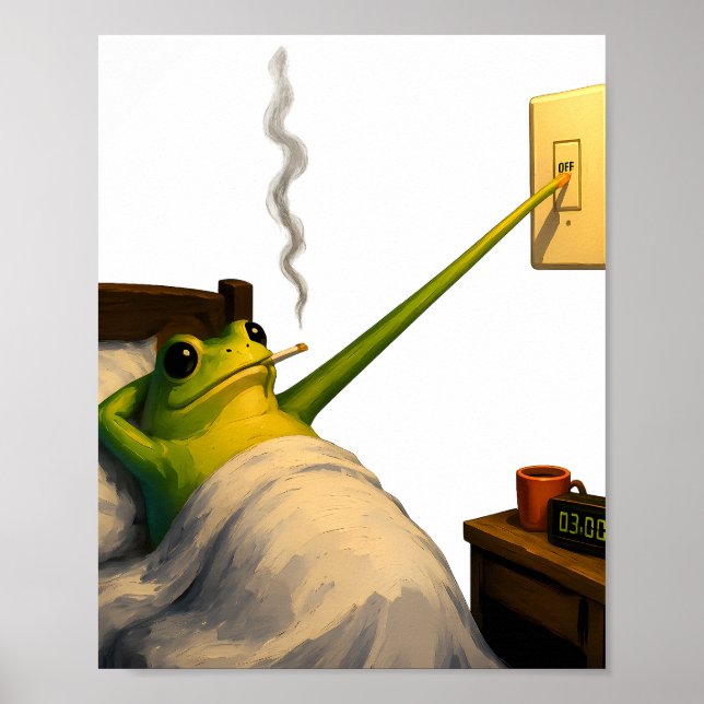 Lights Out, Still Awake Poster (Front)