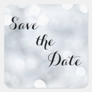 Lights Snow Glitter Sparkle Silver Sticker