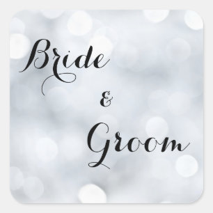 Lights Snow Glitter Sparkle Silver Sticker