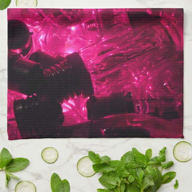 LIGHTS TEA TOWEL (Folded)