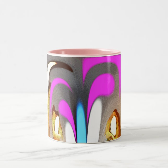 Lights Two-Tone Coffee Mug (Center)